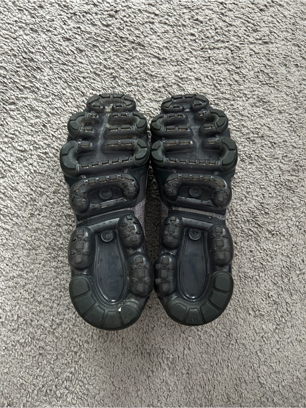 Nike VaporMax Flyknit Slip-On Sneakers - Gray - Picture 8 of 8